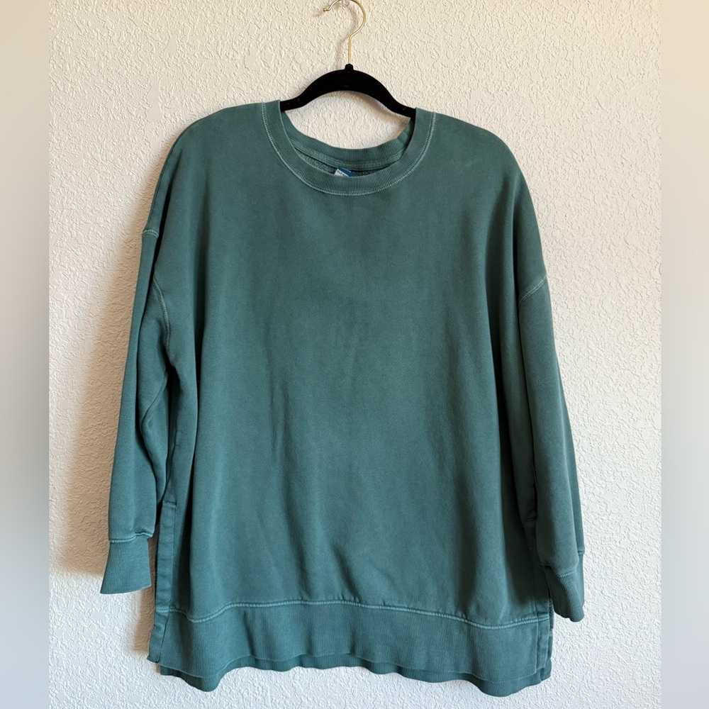 Old Navy Oversized Tunic Sweatshirt Petite Large